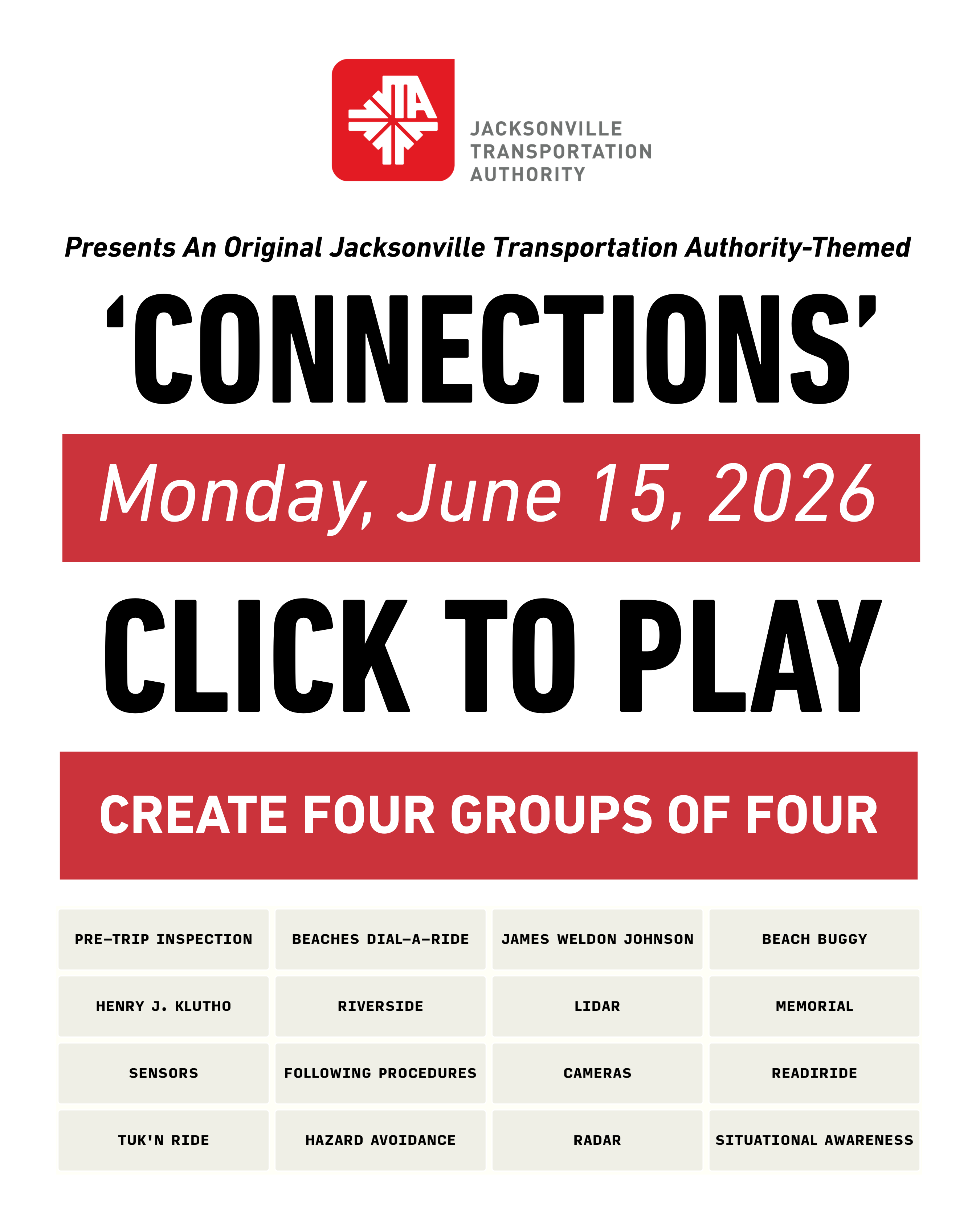 Connections link for June 2026
