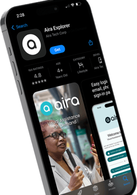 Download the Aira Explorer App