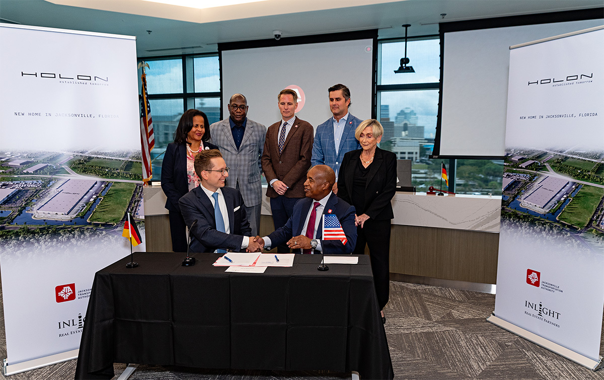 HOLON Seals Partnership for New Production Facility in Jacksonville – Milestone for Urban Mobility and Local Economy
