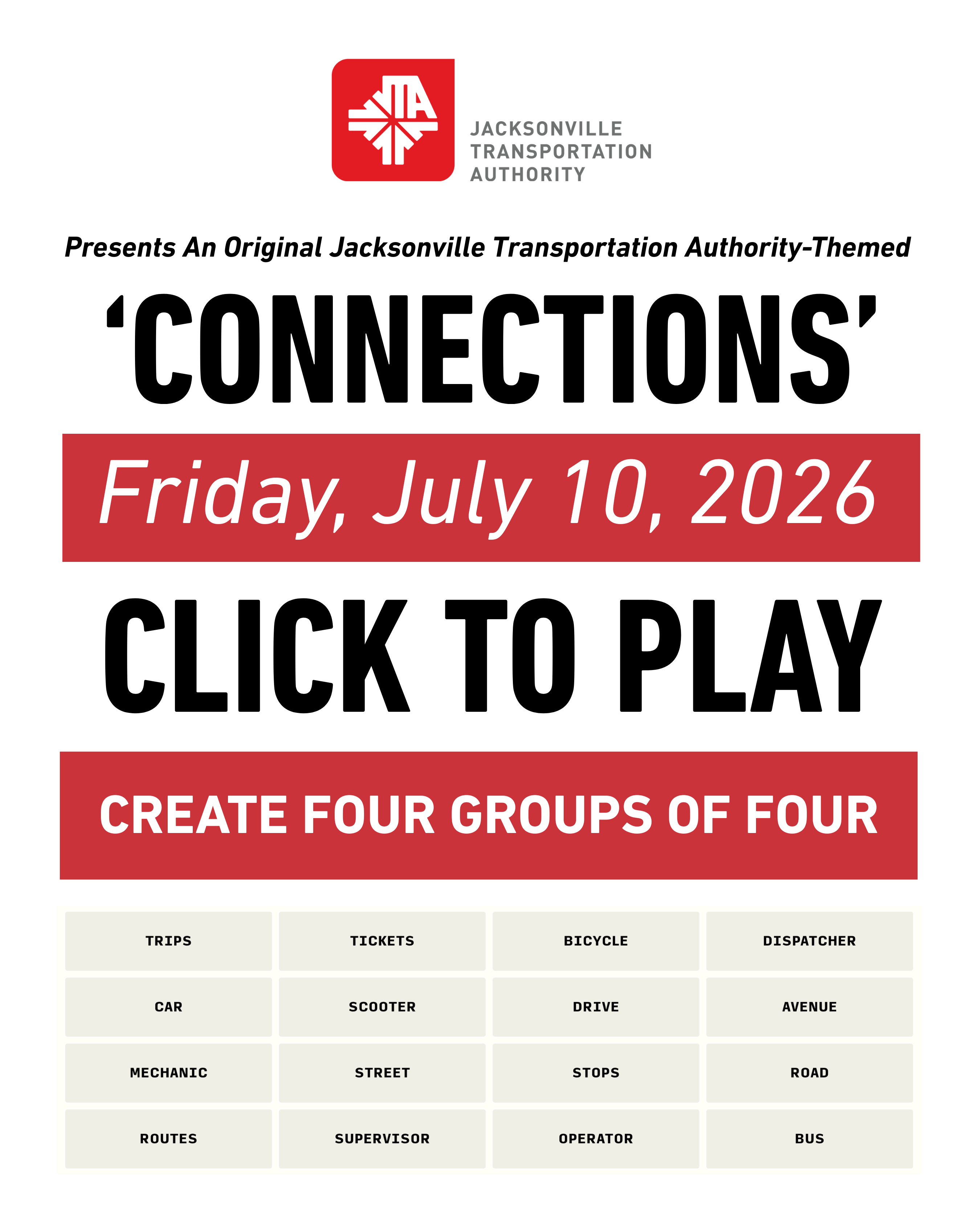 Connections for July
