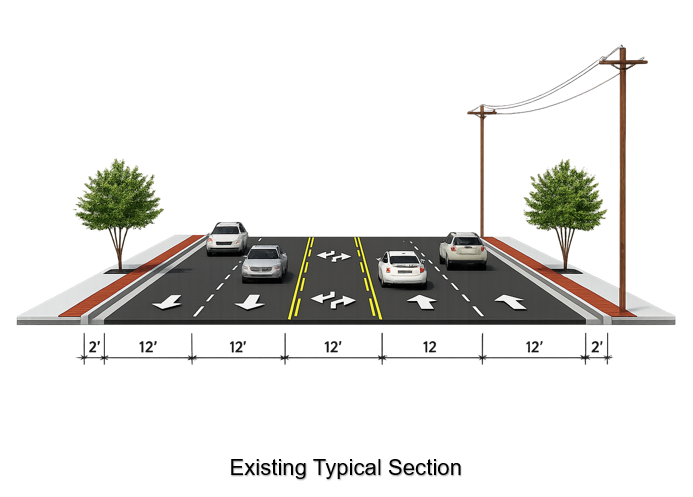Existing Typical Section