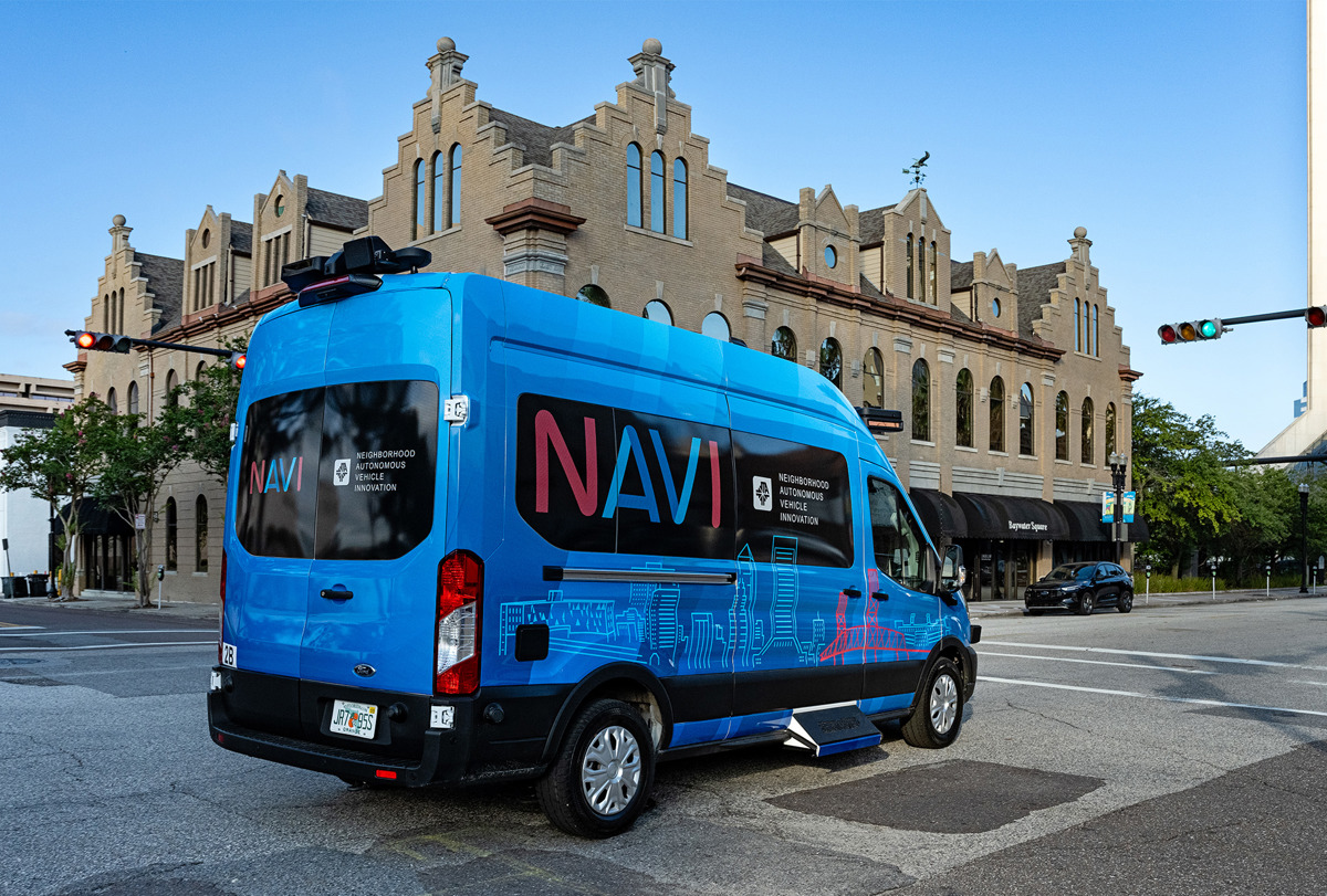 NAVI in service.